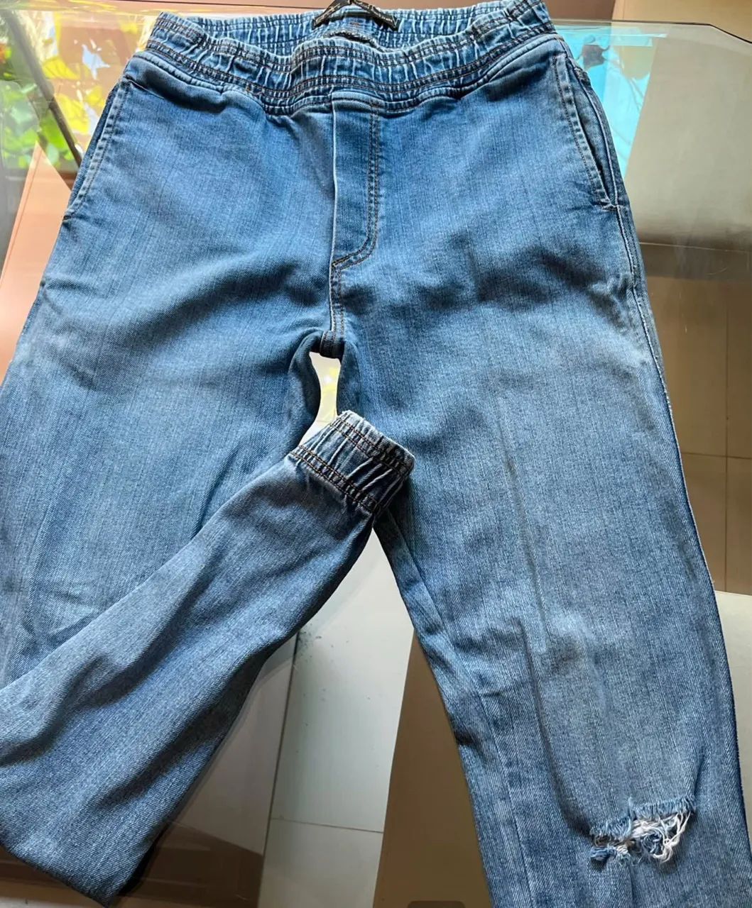 Calça Jeans Jogger - Foto 2