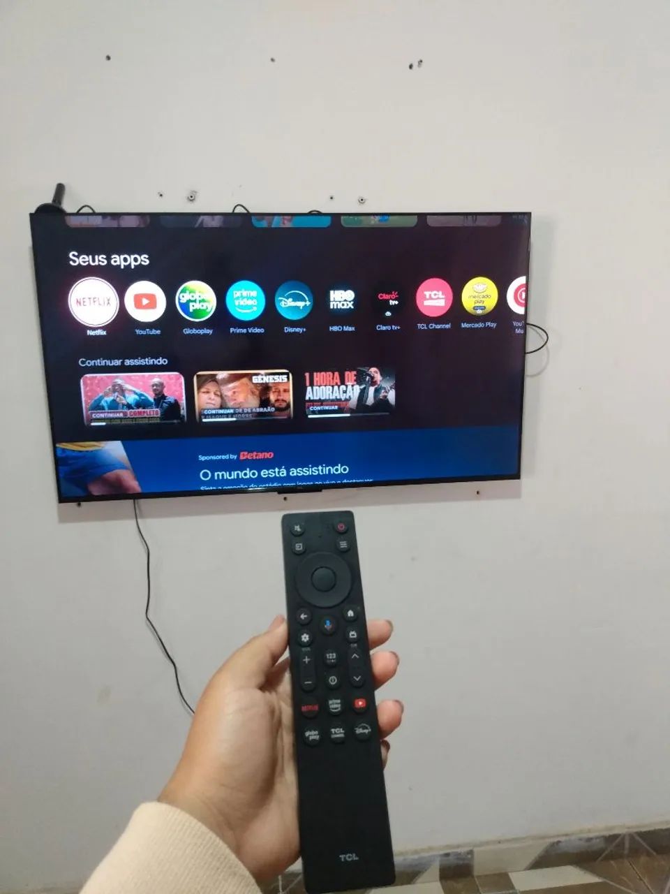TV TCL smart 50 polegadas 2 meses de uso  - Foto 5
