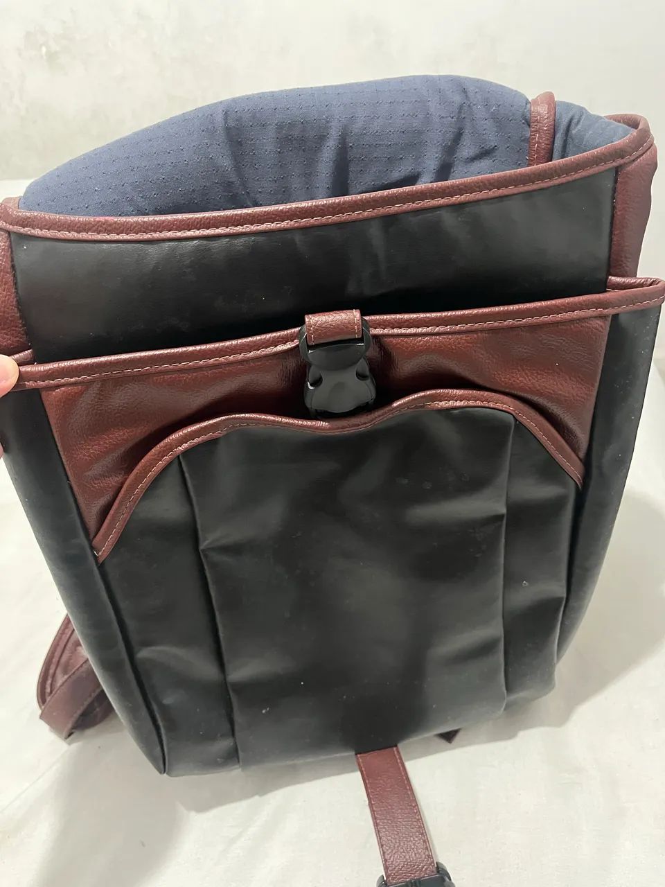 Mochila/Bolsa couro unissex  - Foto 4