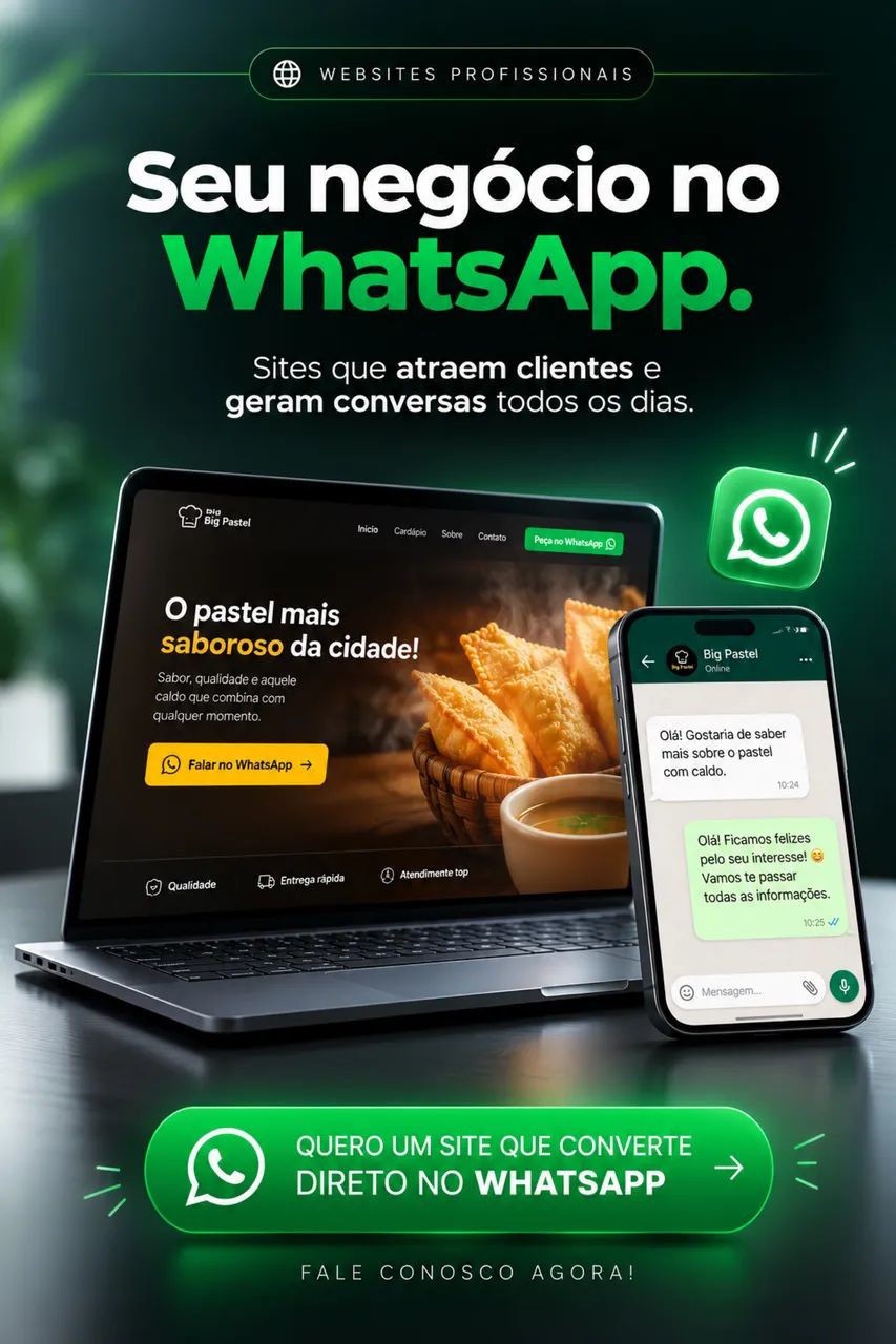 Site de vendas - conversão no WhatsApp  - Foto 2