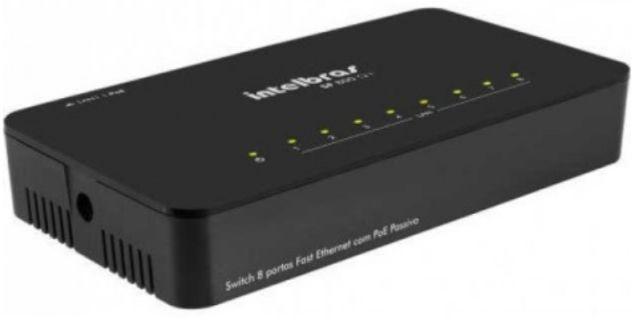 Hub Switch 8 Portas Intelbras Sf 800 Q+ Fast Ethernet 10/100 Mbps