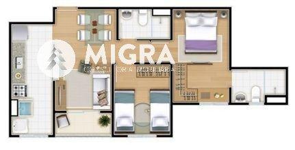 Apartamento à venda com 2 dormitórios em Vila industrial, São josé dos campos cod:575 - Foto 12