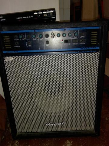 Caixa amplificada multiuso+ aparelho de DVD - Foto 2