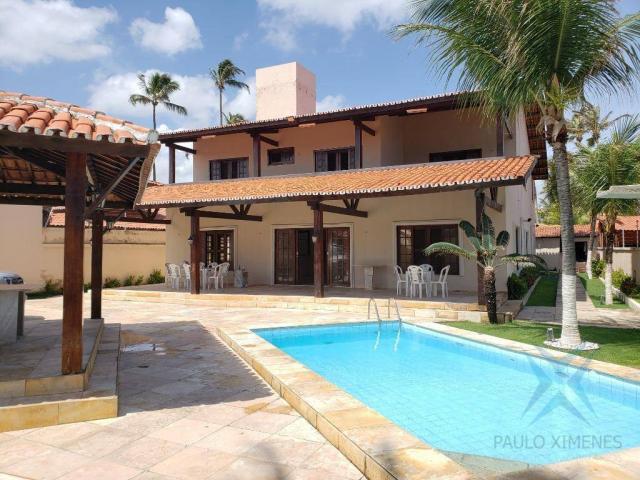Casa com 5 dormitórios para alugar, 800 m² por r$ 450,00/dia - cumbuco - caucaia/ce