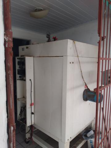 Forno a gás e elétrico carrinho de pão e mesa
