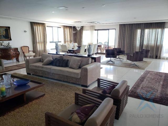 Apartamento alto padrão para alugar, 550 m² por r$ 20.000/mês - meireles - fortaleza/ce - Foto 14