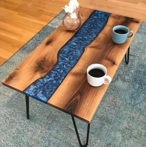 Mesa Resinada "River Table" - Foto 3