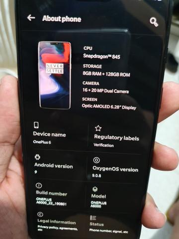 One Plus 6 Preto - Foto 3
