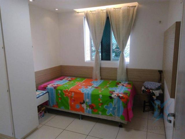 Apartamento com 3 dormitórios à venda, 74 m² por r$ 410.000,00 - cambeba - fortaleza/ce - Foto 7