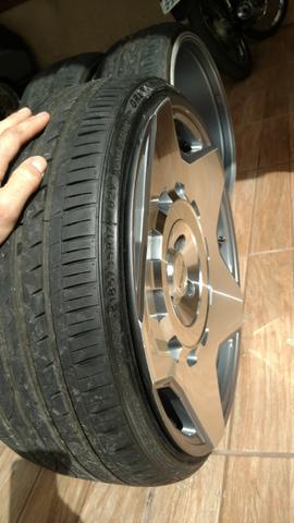Roda 17 - 4X100 furação - Foto 7