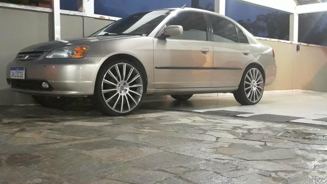 Honda Civic 2° dono aro 20" completo - Foto 3