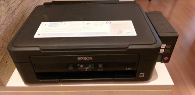 Impressora Multifuncional Epson L210 entupida