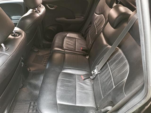 Fit Ex 1.5 Flex Aut Ano 2011 - Completo, manual e chave cópia, bancos de couro - Foto 14