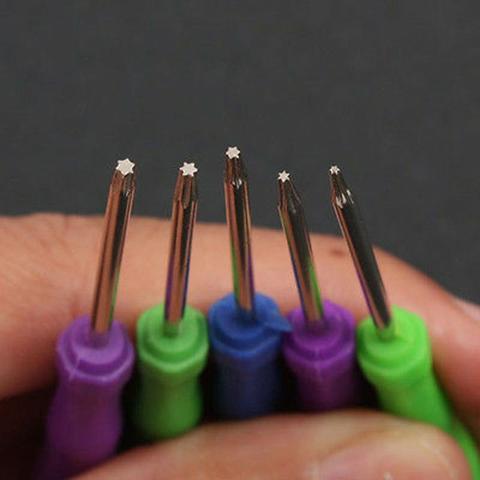 Kit de chaves torx t2 t3 t4 t5 t5 moto g1 g2 g3 g4 g5 g6 htc nexus motorola