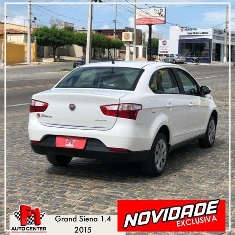 Grand Siena 2014/2015 Attractiv 1.4 Flex - F1 Auto Center Caicó RN - Foto 3