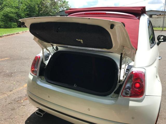 Fiat 500 cabriolet 2014 ( conversível ) automático completo muito novo confira!!!! - Foto 4