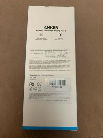 Cabo Lightining Anker Original 3 metros certificada pela própria apple Novo Nunca Usado - Foto 3