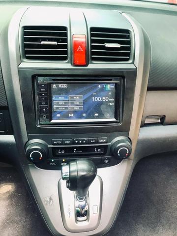CR-V top de linha automático e brancos de couro - Foto 2