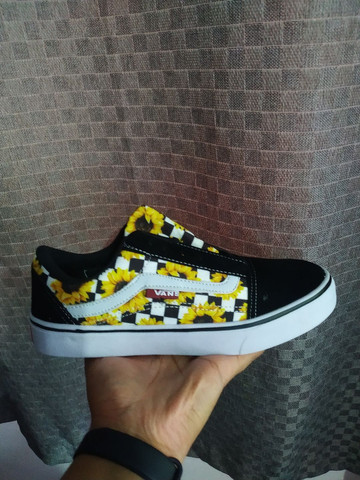tenis girassol vans