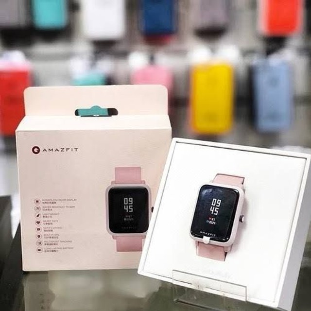 amazfit bip gps rosa