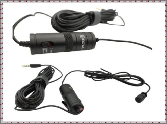Microfone de lapela boya By-M1 com cabo de 6 metros - Foto 3