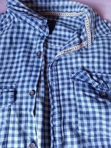 Camisa quadriculada - Foto 2