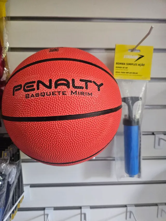 KIT BOLA DE BASQUETE +BOMBA DE AR -R$125.00