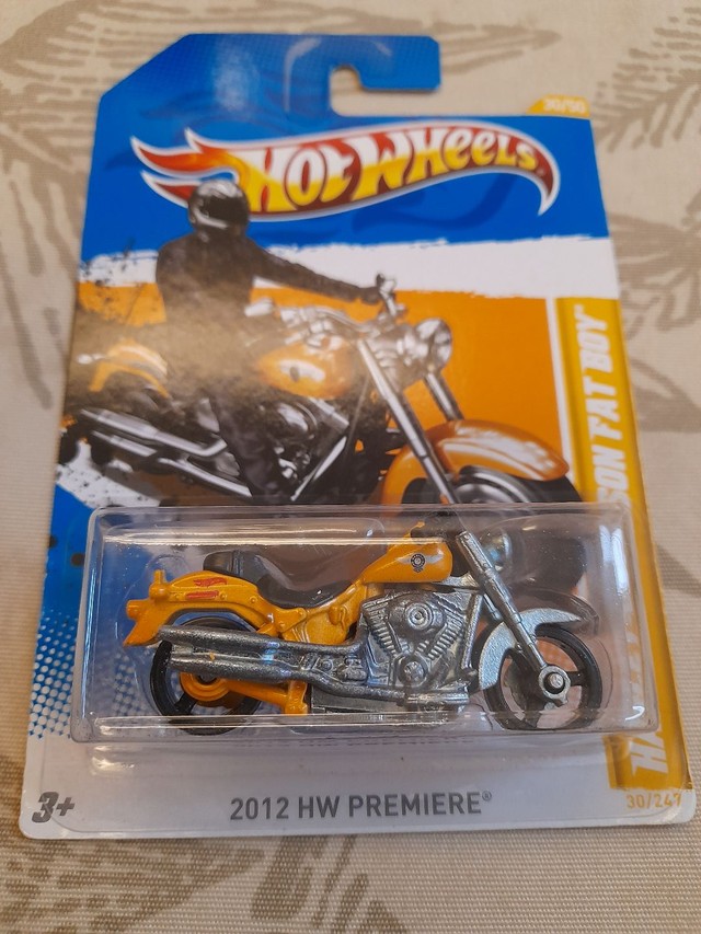 HOT WHEELS HARLEY DAVIDSON FAT BOY 2012  - Foto 2