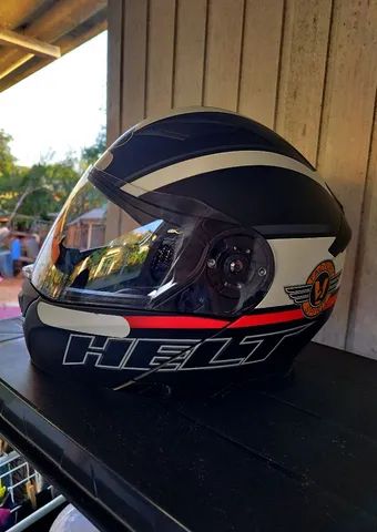 Capacete articulado com viseira solar  - Foto 2