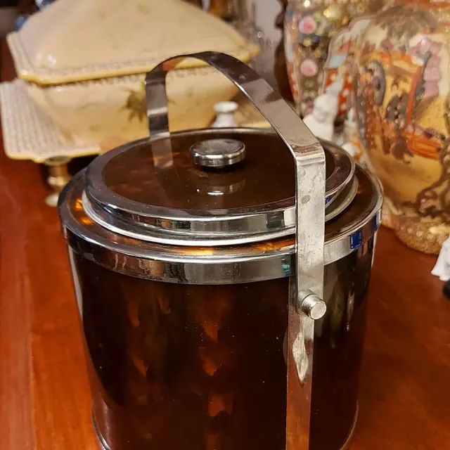 Antigo porta gelos, anos 70. Lindo! - Foto 5