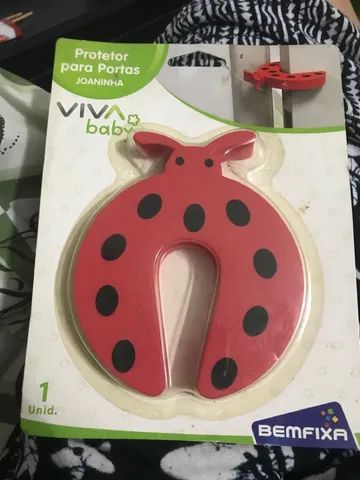 Antigo Protetor p porta Joaninha Lacrado