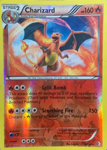 Cartinha Pokemon Charizard, Comprar Moda Infantil