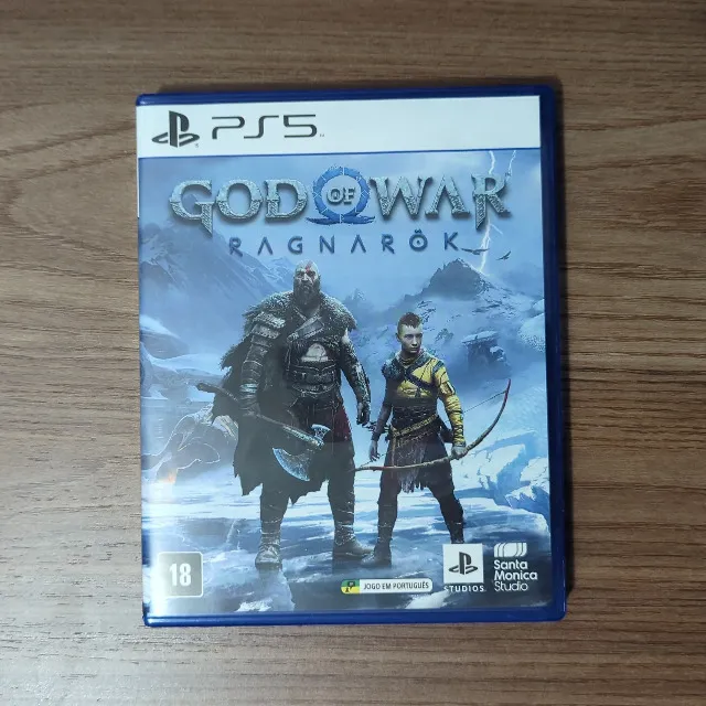 JOGO GOD OF WAR RAGNAROK PARA PS4 LACRADO - GAMES & ELETRONICOS