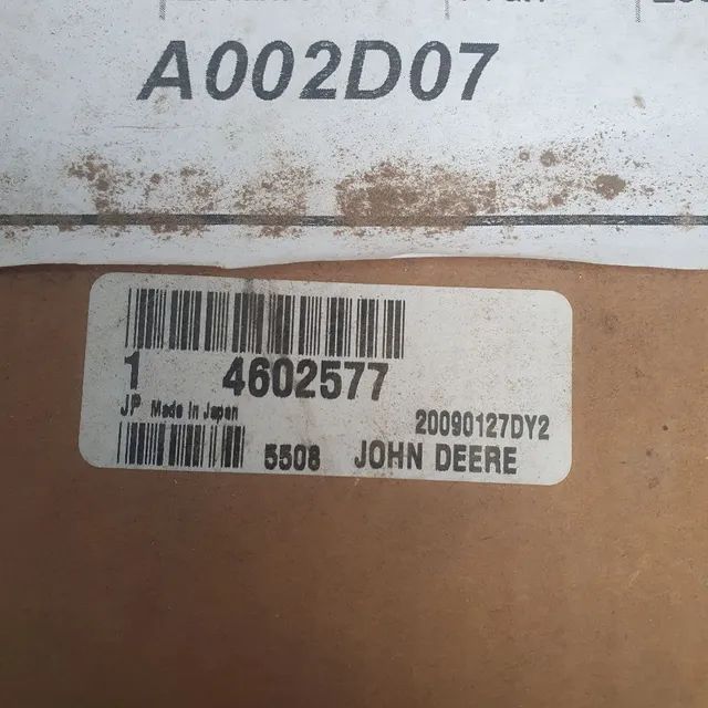 Escavadeira John deere borracha vedação vidro cabine nova original 4602577 - Foto 3
