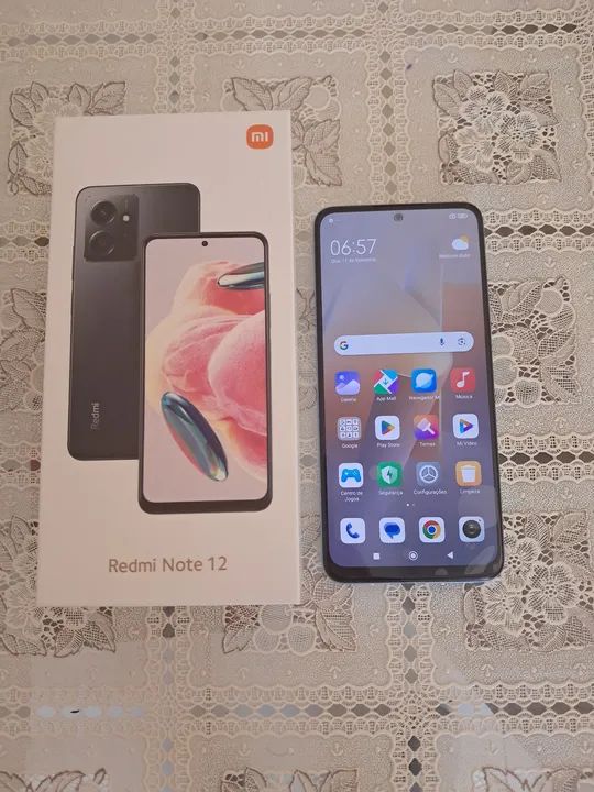 Redmi note 12, 8+4G ram, 256g. 