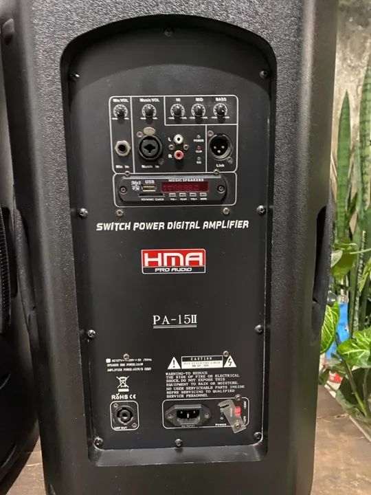 Par de caixas ativa e passiva 15 polegadas - Foto 3