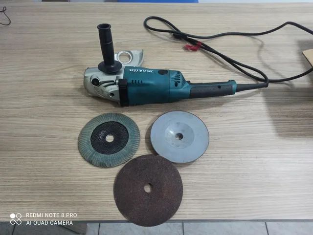 Lixadeira industrial angular grande 