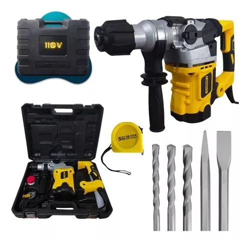 Martelete Rotativo Hammer Drill 2050W 220V Bomder BOM-9530 - Foto 5