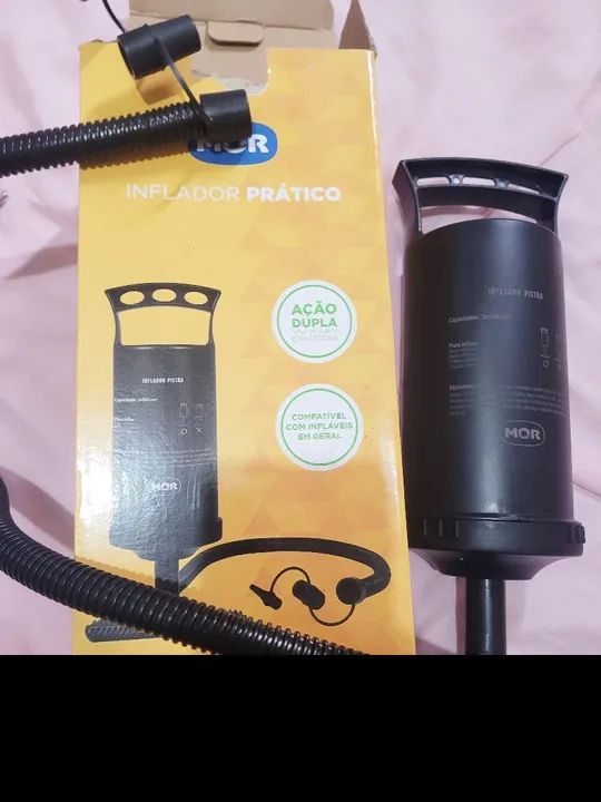 Inflator Prático para Camping
