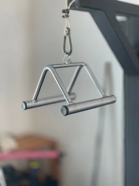 Puxador triângulo cromado  - Foto 2