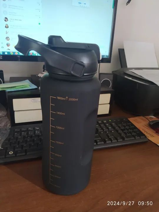 Kit garrafa de água 