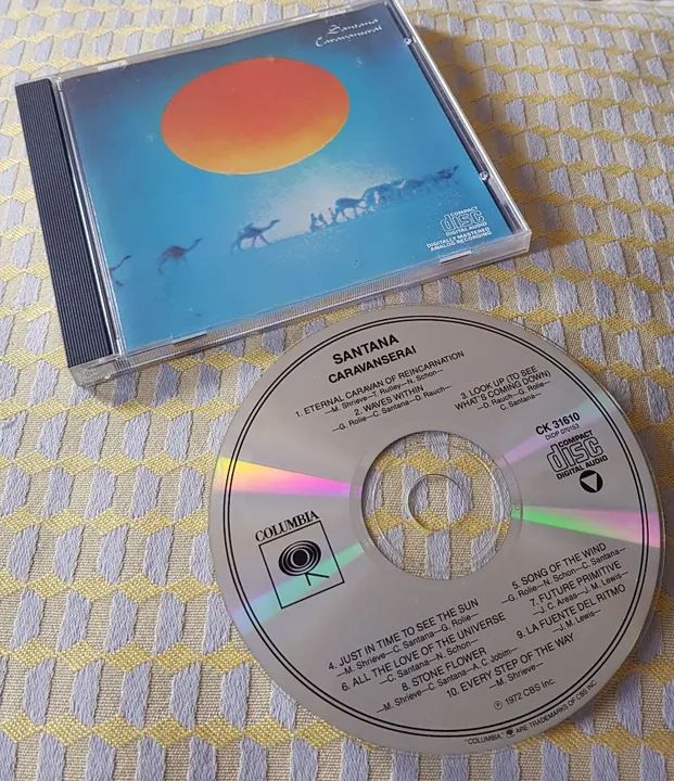 CD Santana Caravanserai - Original - Foto 2