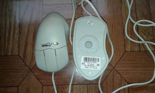 Mouse Serial Antigo - Bolinha - Raridade