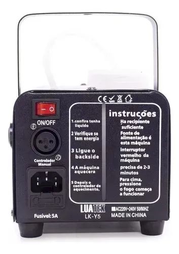 Máquina de Fumaça Luatek - Crie Atmosferas Incríveis - Foto 4