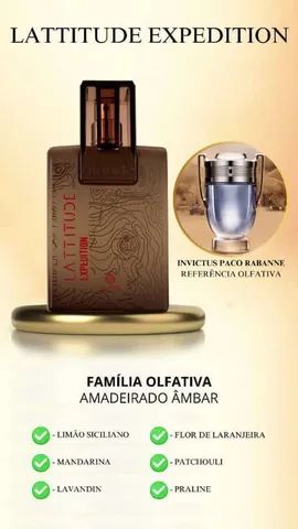 PROMOÇÃO PERFUME LATTITUDE EXPEDITION INVICTUS 100ML HINODE  - Foto 2