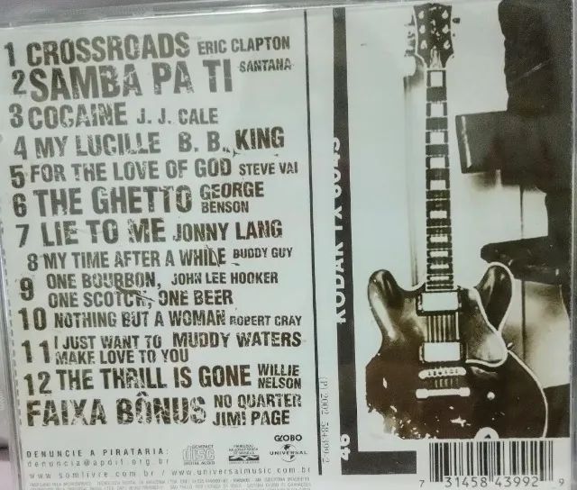 CD Deuses da Guitarra.  - Foto 2