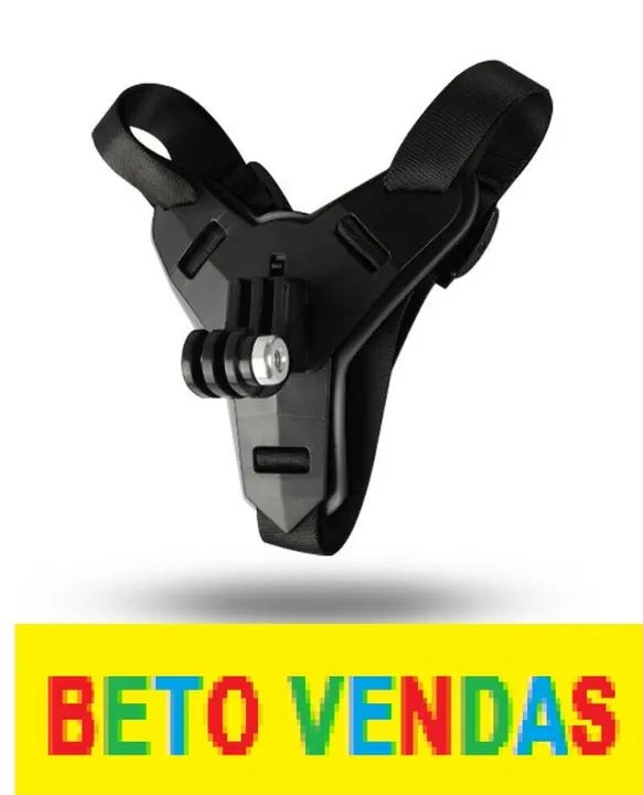 Cinta De Queixo Para Cameras Gopro E Similares - Foto 2