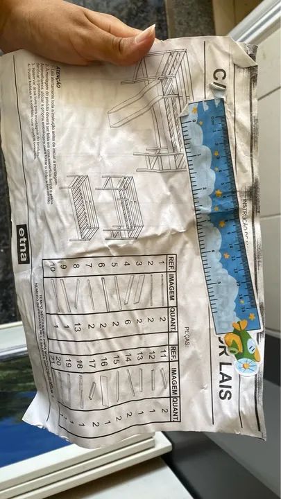 Cama Infantil Cinza com Escorregador Removível - Usada   - Foto 4