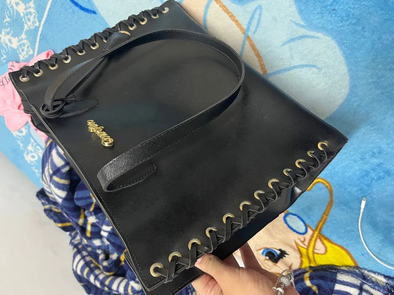 Bolsa feminina preta  - Foto 3