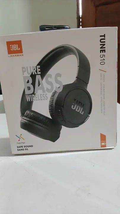 Fone de Ouvido JBL Tune 510 - Novo - Wireless - Bluetooth